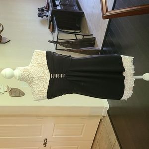 COPY - Torrid Black Strapless Beaded Top Size 3X